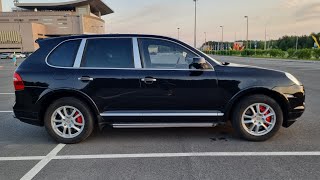 Porsche Cayenne. Начал приводить в порядок. Удаление грязи.