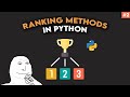 Data Ranking: Python Pandas and SQL Equivalents [Part 2]