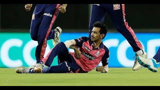 YUZI CHAHAL HAT-TRICK POSE LIVE FROM STADIUM🔥🔥🔥