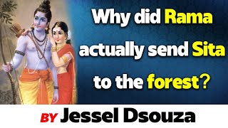 Why did Rama actually send Sita to the forest? |Jessel Dsouza |Tv Vikrama National