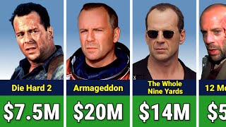 💰 Bruce Willis Paycheck For Every Movie He Ever Made