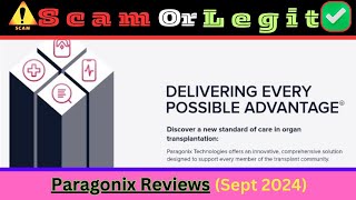 Paragonix Reviews (Sept 24) Is Paragonixtechnologies.com Scam Or Legit? {With Proof} Paragonix Real?