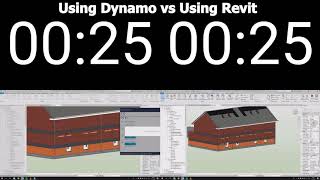 Dynamo-Revit comparison joining adjacent walls