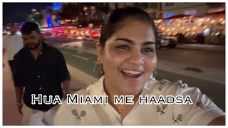 Hum gaye Miami Ghoomne ☺️ | Indians in USA | | Day in Miami|  #miami #trending #trip #dayinthelife