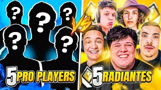 5 PRO PLAYERS VS 5 STREAMERS - Nuuh