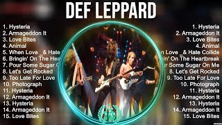 Def Leppard Greatest Hits ~ Best Songs Of 80s 90s Old Music Hits Collection