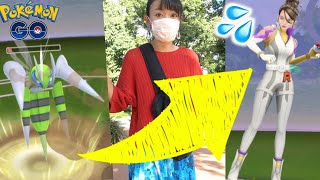 【ポケモンGO】メガスピアーでロケット団バトル！！メガセプテンバー２週目に向けて予行練習したらまさかの100%をゲットした件！