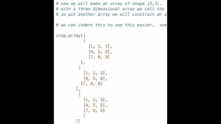 Understanding Python Numpy Dimensions, Shape, and Slice Operations