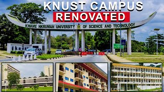 KNUST CAMPUS RENOVATED | Massive Buildings | So BEAUTIFUL and AMAZING