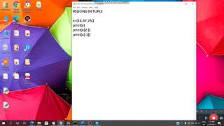 PYTHON:SLICING CONCEPT IN TUPLE/VL INFOTECH