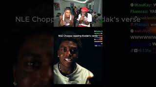 #NLEChoppa rapping #KodakBlack verse of Angel Pt 1 on #KaiCenat livestream #FastX #jimin #jiminbts