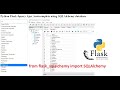 Python Flask Jquery Ajax Autocomplete using SQLAlchemy database