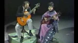 Rare Guitar Video (1974) - M. de Falla: Serenata Andaluza  - Evangelos \u0026 Liza