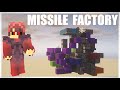 Minecraft Redstone Weapon: Automatic TNT Missile Factory 1.18