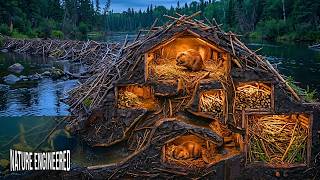 Inside the Beaver Dam: Rooms, Valves, and a Refrigerator — All Built With Teeth