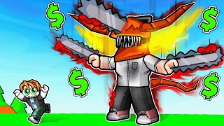 Spending $100,000 for the ULTIMATE Chainsaw Man Roblox Characters!