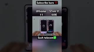 iPhone 11 vs Vivo v40e comparison,😈✅ #youtubeshorts #viralshort #iphone #vivo