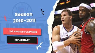 Miami Heat vs. Los Angeles Clippers, NBA Full Game, January 12, 2011, Regular Season
