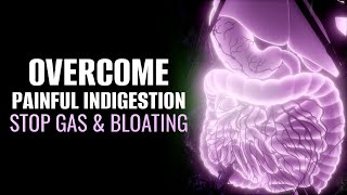 Reset Gut Health and Balance | Overcome Painful Indigestion | Stop Gas and Bloating | 528 Hz Healing