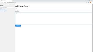Wiki Assignment CS50Web