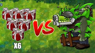 PVZ 1 Fusion Challenge!! 6 Plants Fusion Box VS 300 Zombie Random - Who Will Win?