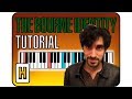 The Last Shadow Puppets - The Bourne Identity Piano Tutorial