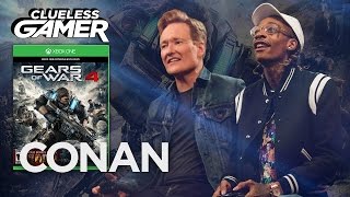 Clueless Gamer: “Gears Of War 4” With Wiz Khalifa | CONAN on TBS