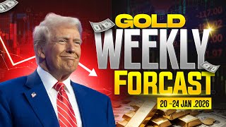 GOLD Weekly Forecast in Hindi/Urdu | 20 - 24 January 2025 | Forex Insights