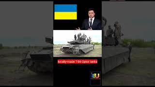 Ukraine locally-made T-84 Oplot tanks #ukraine #T84 #worldupdates #viral #shortsvideo #shorts