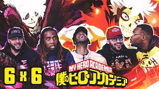 SHIGARAKI VS ENDEAVOR! My Hero Academia 6x6 REACTION! 