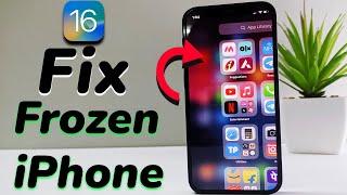 How To Fix ANY Frozen iPhone in iOS 16 (FORCE RESTART YOUR iPHONE)
