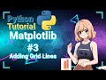 Python Data Science Tutorial: Matplotlib #3 Adding Grid Lines
