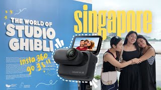 【SINGAPORE】INSTA360 GO 3S : studio ghibli + affordable food + bus tour prices 🚌🍴🤹‍♀️