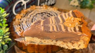 Cake au sauce de chocolat 🍫 très facile كيكة اقتصادية بصلصة شكولاتة بنينة وخفيفة #cake #chocolate