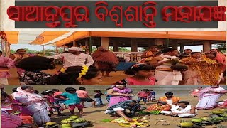 ସାଆନ୍ତପୁରରେ ବିଶ୍ଵଶାନ୍ତି ମହାଯଜ୍ଞ