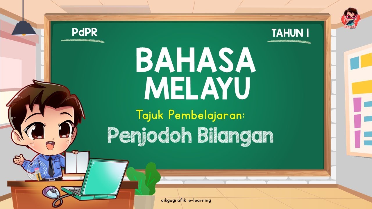 PENJODOH BILANGAN | BAHASA MELAYU TAHUN 1 ( TATABAHASA ) + LATIHAN ...