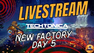 🔴🔧 Building an Alien Factory! Version 1.0 in Techtonica 🌌 Day 5