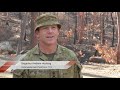 adf bushfire support