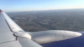 Southwest landing into Pittsburgh International Airport