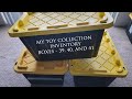 MY TOY COLLECTION INVENTORY - BOXES - 39, 40, AND 41