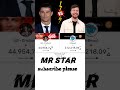 UR Cristiano Ronaldo vs Mr beast live subscribe content 😱😱 #mrstar #urcristiano #mrbeast