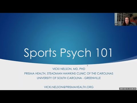 Sports Psychology 101 | National Fellows Online Lecture Series