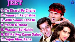 Jeet Movie All Songs||Salman Khan/Karisma Kapoor/Sunny Deol/All Best Songs|| jhankar songs 2021