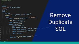 How I Removed Duplicate Code From This SQL