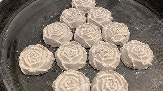 Crushing Crispy Grey Gymchalk Roses | ASMR | Oddly Satisfying