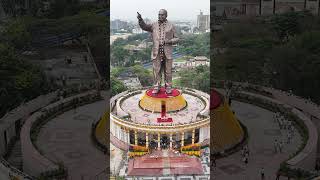 நாட்டிலேயே உயரமான அம்பேத்கர் சிலை - India's tallest Ambedkar statue - #tamil #telangana #shorts