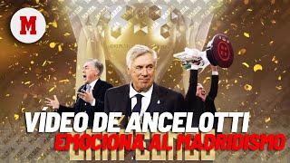 El vídeo de Ancelotti que emocionará al madridismo: "¡Gracias madridistas!" I MARCA