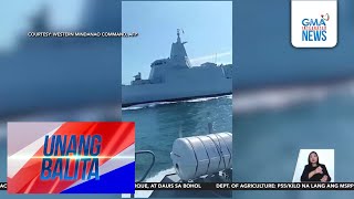 3 barko ng China, namataan sa Sulu Sea malapit sa Basilan | Unang Hirit