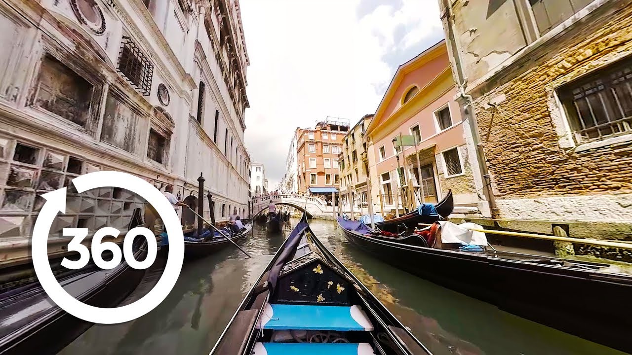 Take A 360в Vr Gondola Ride In Venice рџљј 360 Video Youtube