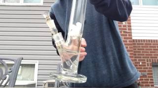 www.thickassglass.com TAG straight tube 18 inch (green label)